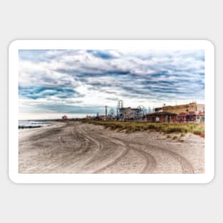 Ocean City New Jersey - Beach and Boardwalk Sticker